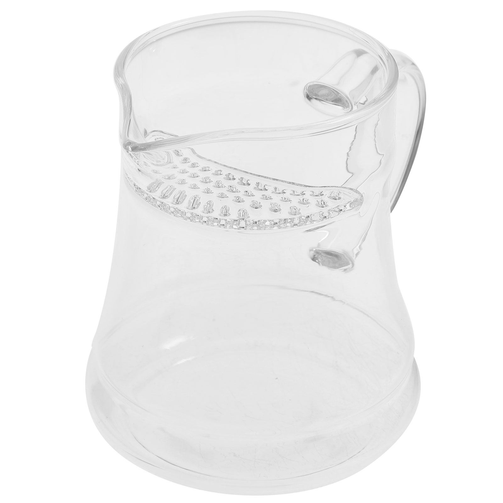 Coffee Tea Creamer - Teekanne Hitzebeständiger Glas-Milchkrug Kaffee-Cremedispenser Multifunktionales Teezubehör