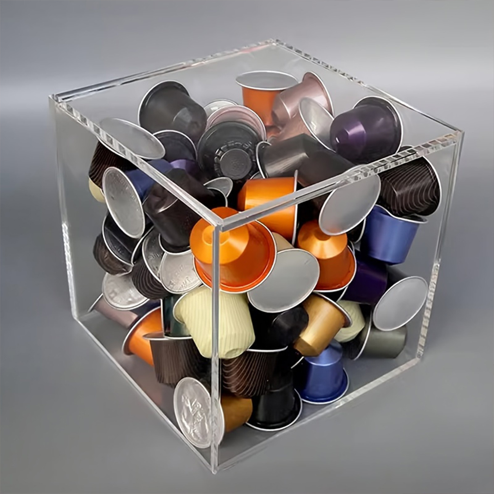 Coffee Capsule Holder - 2025 neue Aufbewahrungsbox für Kaffeekapseln, Sirup-Organizer,