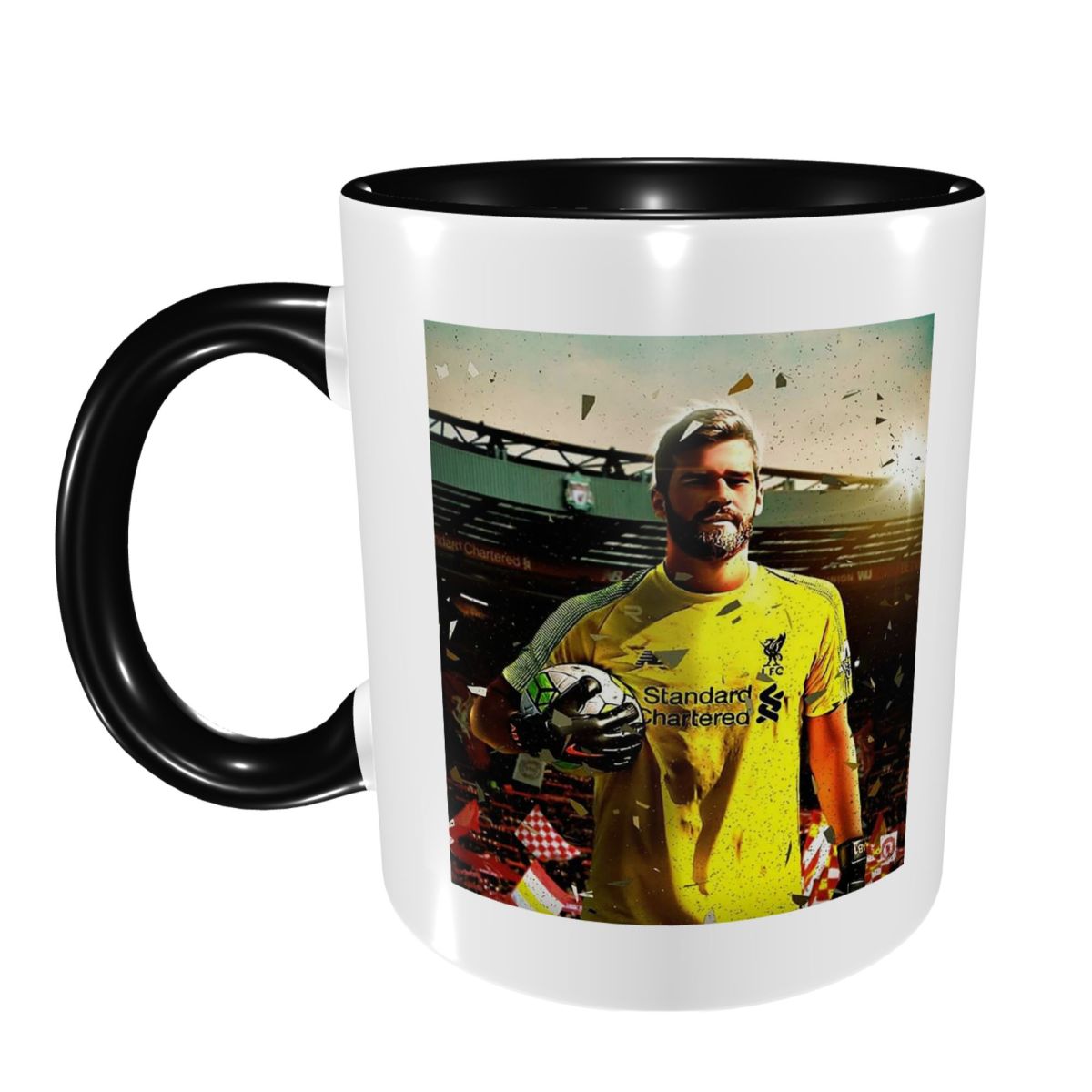 Wallpaper Coffee And Tea - Alisson Becker Tapeten-Tasse, lustige Keramik-Kaffeetassen, Teebecher,