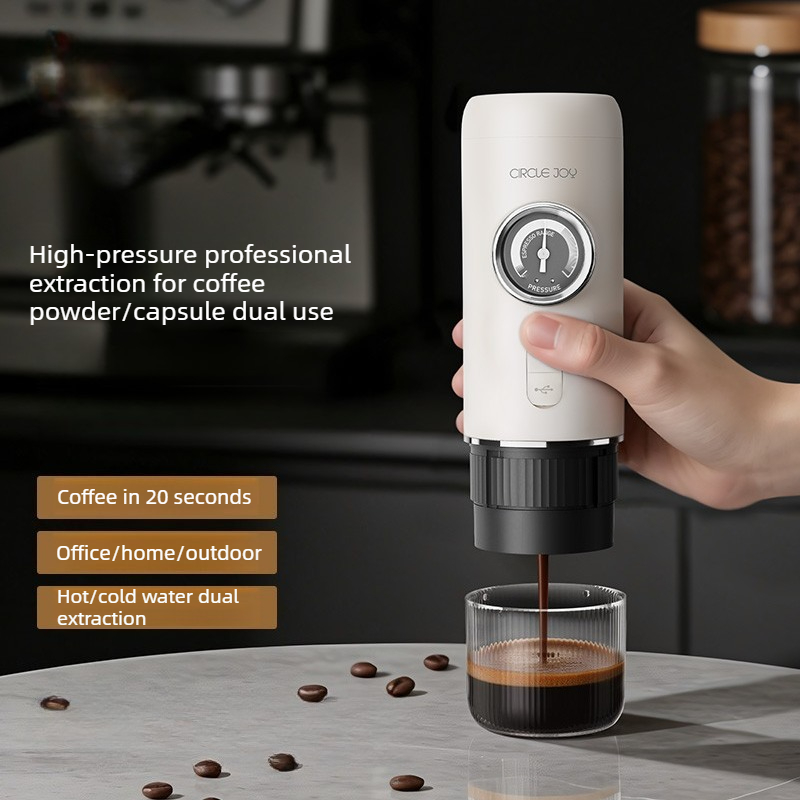 Coffee&Tea House Opinie - Tragbare Espressomaschine mit 20 Bar Druck,