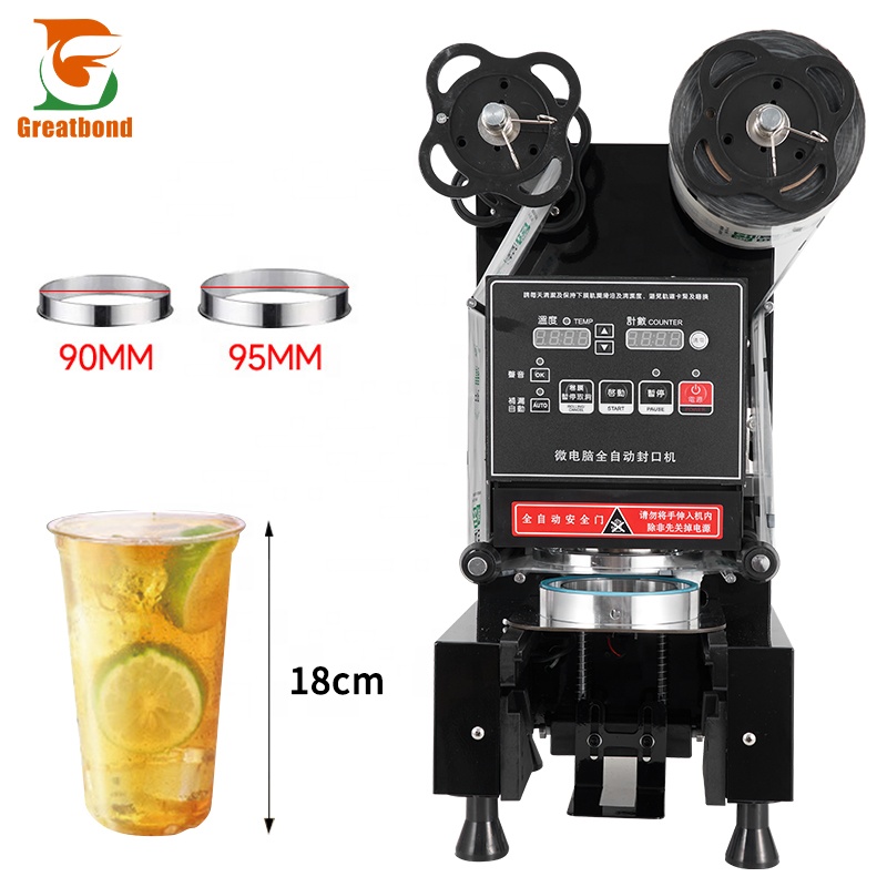Coffee Tea Boba - CE-zertifizierte Automatische Heiß- und Kaltgetränke-Versiegelungsmaschine für
