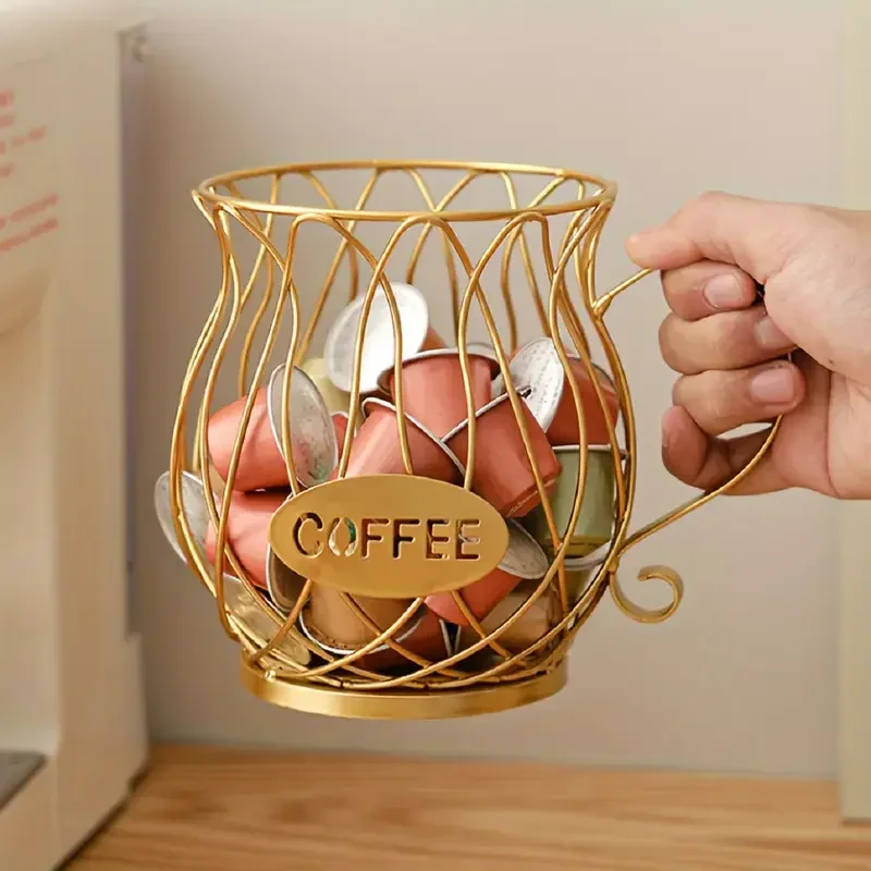 Coffee Capsule Holder - Kaffee Pod Halter Große Kapazität Kaffee