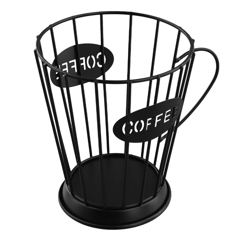 Coffee Capsule Holder - Kaffeepads-Halter, Kaffeekapsel-Aufbewahrungskorb, Aufbewahrungshalter für die Küchenarbeitsplatte