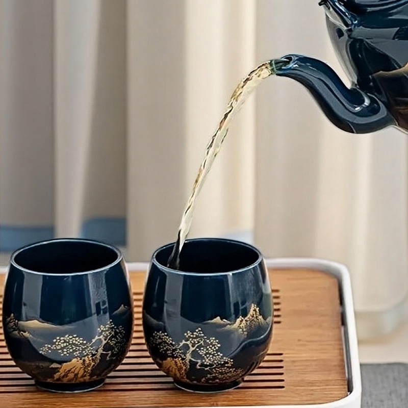 Coffee Tea Set Up - 1 Stück Japanischer Stil Einfache Meister-Tasse