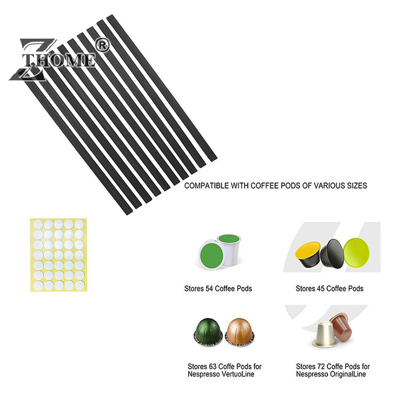 Coffee Capsule Holder - Kaffee pad Kapsel halter 6er Pack