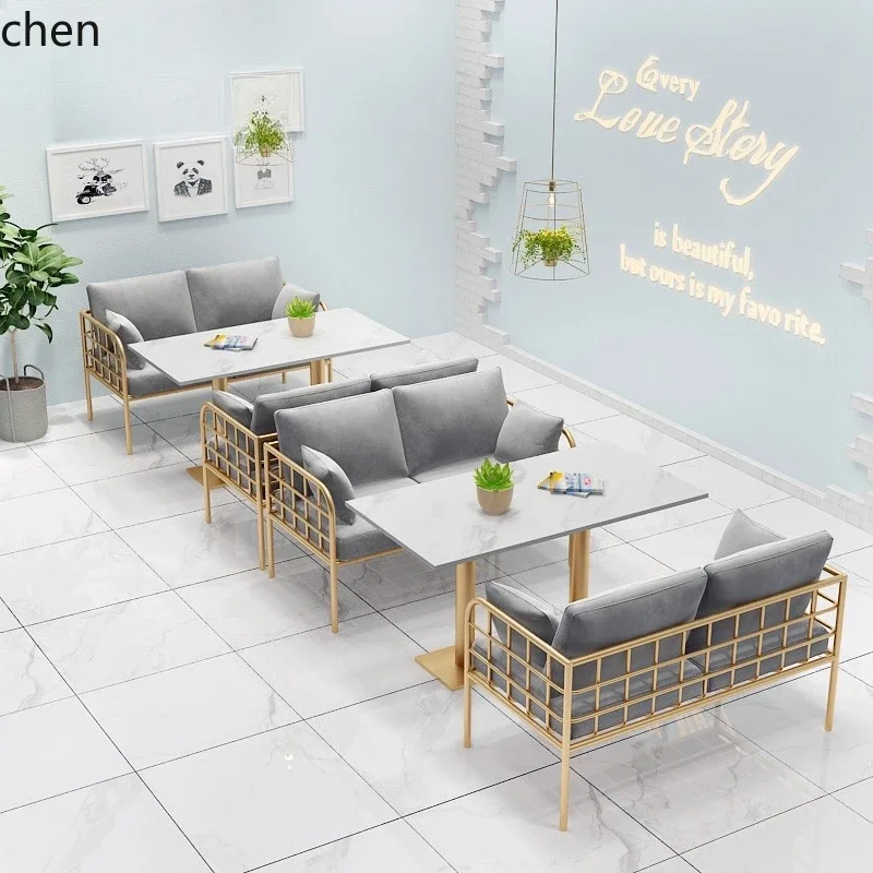 Tea & Coffee Kent - TQH7.2 Karten-Sitzsofa Internet-Berühmtheit Snack-Milchtee-Laden Café Restaurant