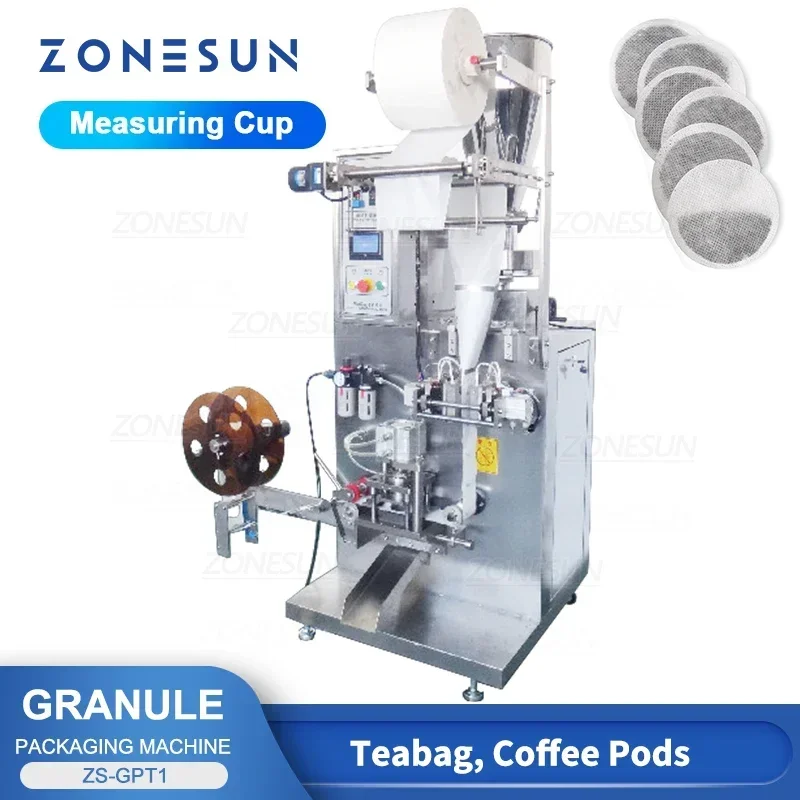 Coffee Tea And Bean Leaf - ZONESUN ZS-GPT1 Automatische Abfüll- und Verschließmaschine