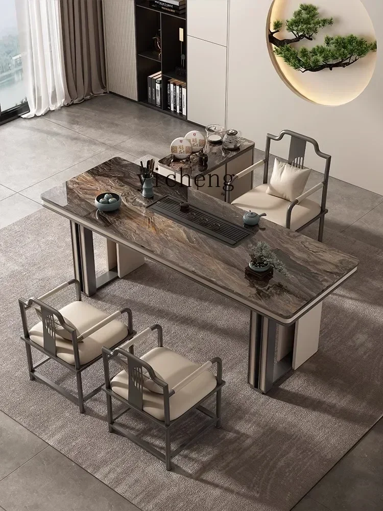 Tea & Coffee Kent - r5.13 Luxuriöser Steinplatten-Teetisch Großer Teetisch Einfacher