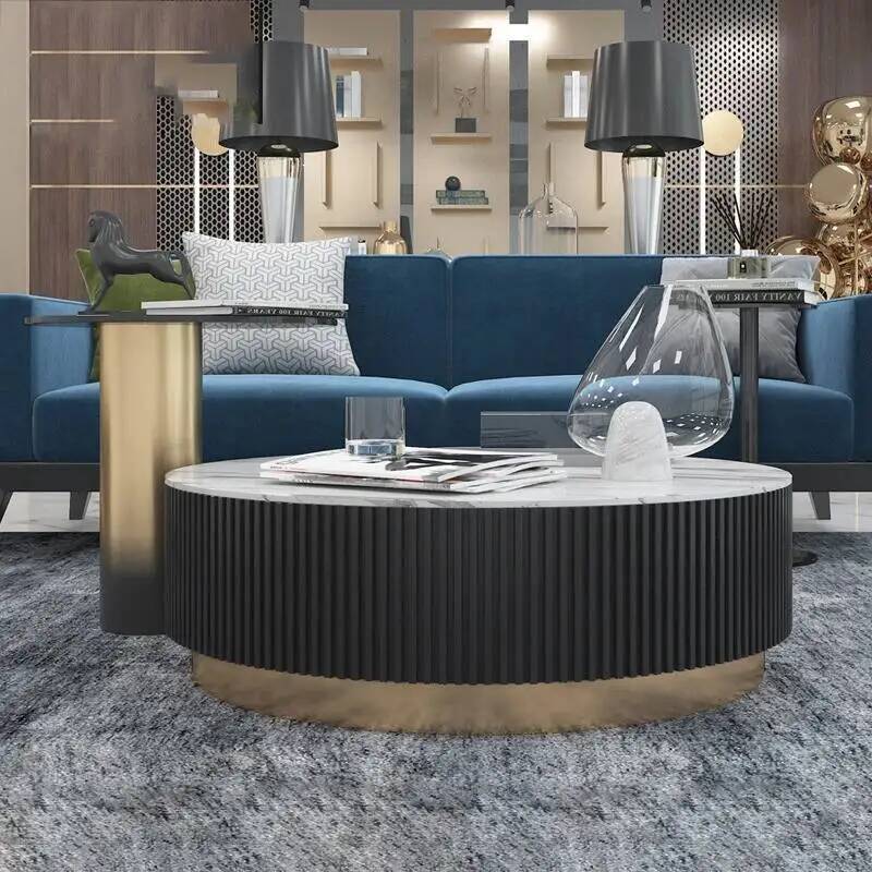 Coffee Tea Library - Moderner nordischer Konsolentisch für Esszimmer, Wohnzimmer,