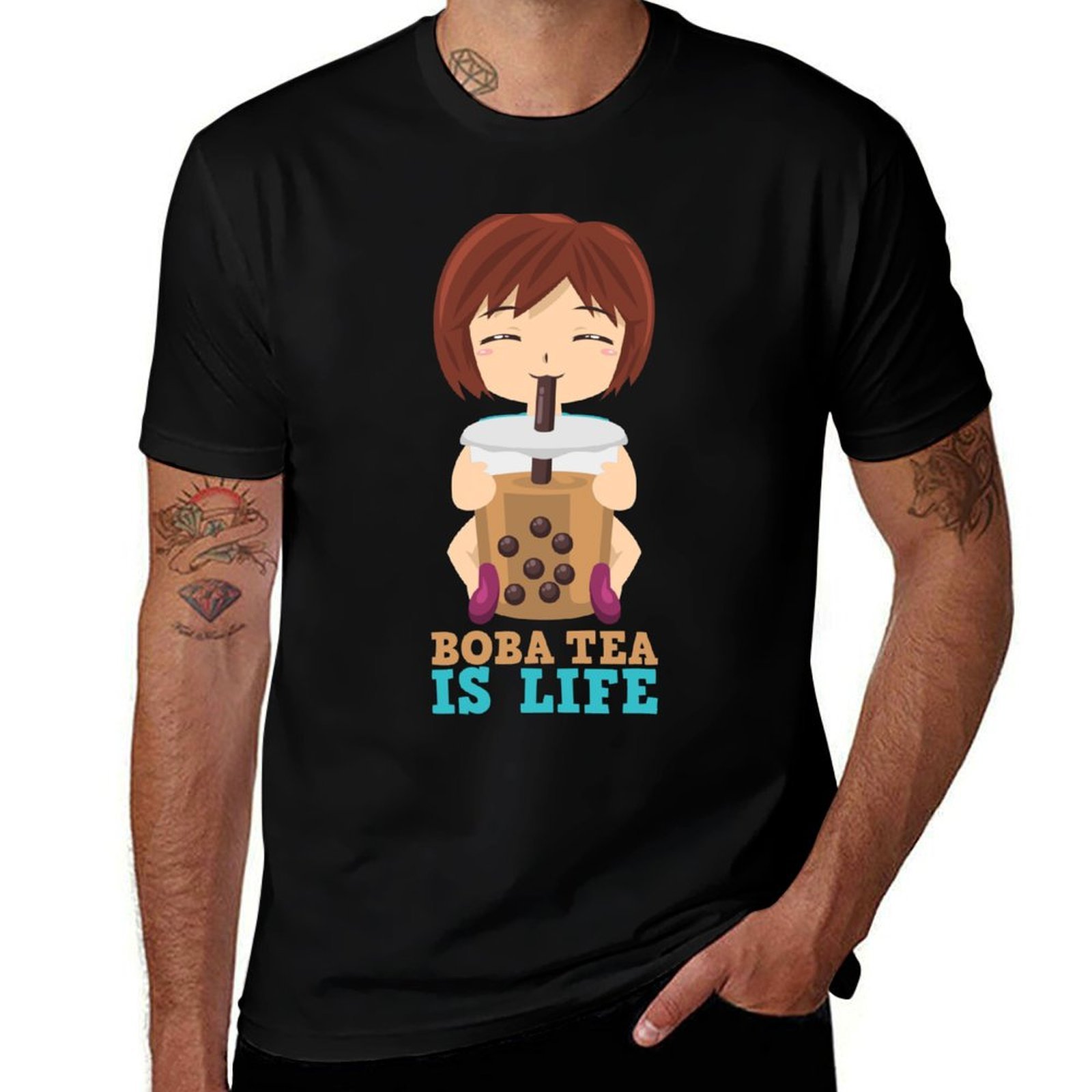 Coffee Tea Boba - Boba-Tee ist Leben / Asia Bubble