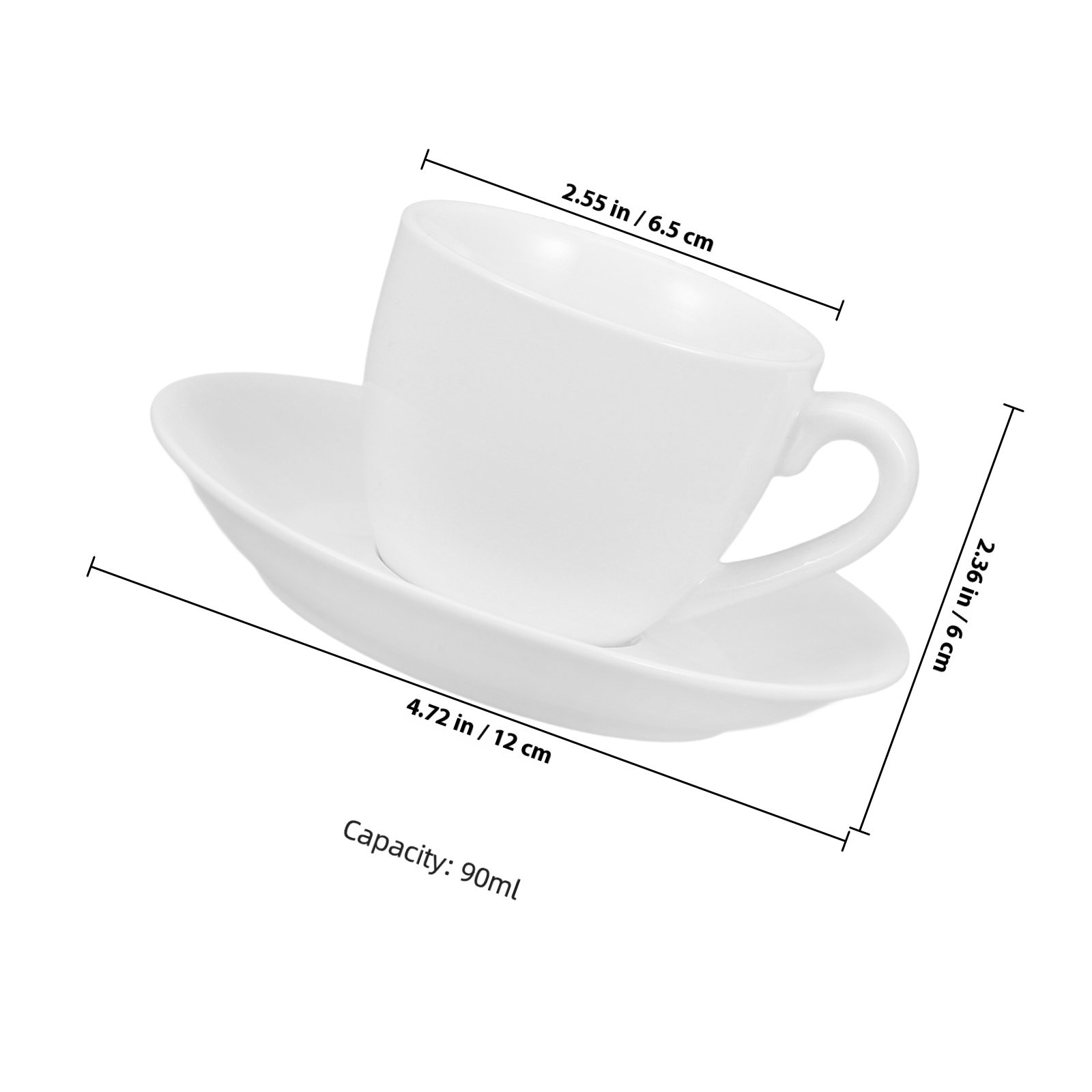 1 Set Einfaches Kaffeetassen-S – Coffee Tea Set Bewertung und Preis