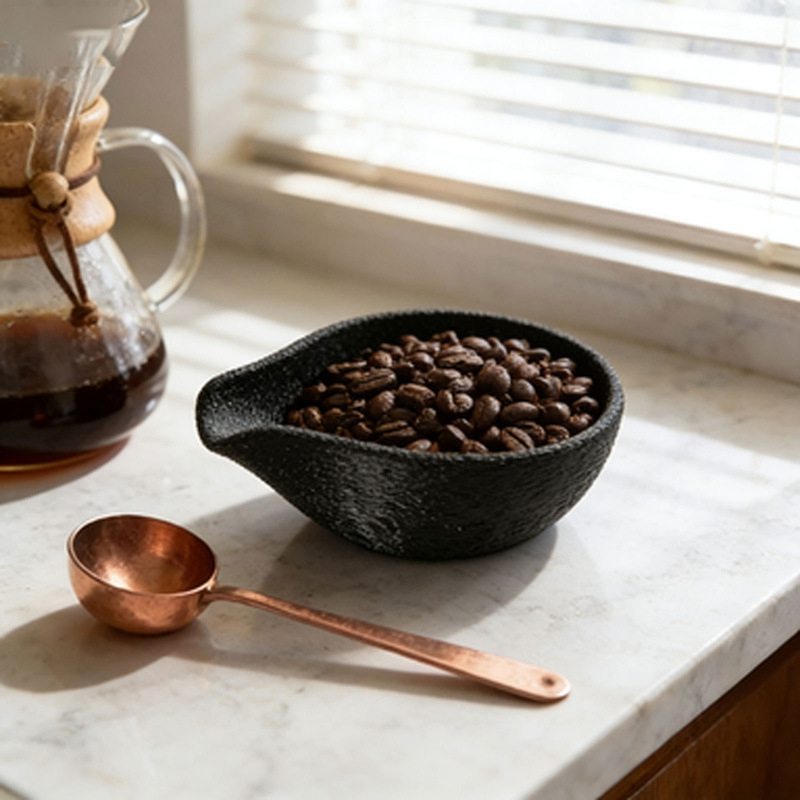 1 Stück Kaffeebohnen-Dosierbec – Coffee Tea And Bean Leaf Bewertung und Preis