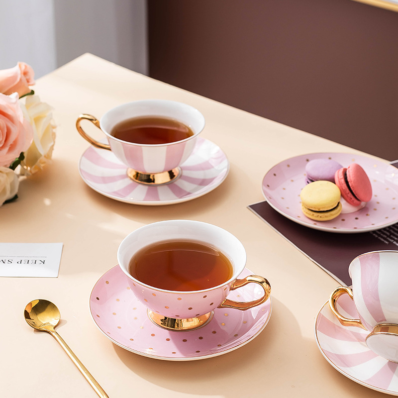 Keramik-Kaffeetassen in Rosa m – Coffee Tea Set Up Bewertung und Preis