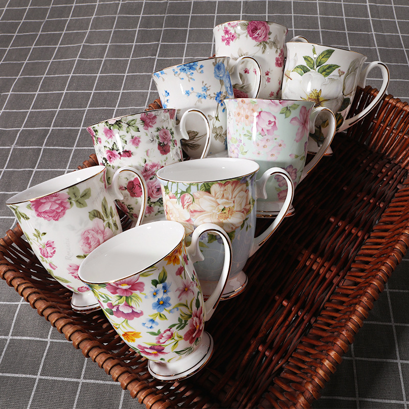Kreative Bone China Becher Hau – Coffee Tea English Bewertung und Preis