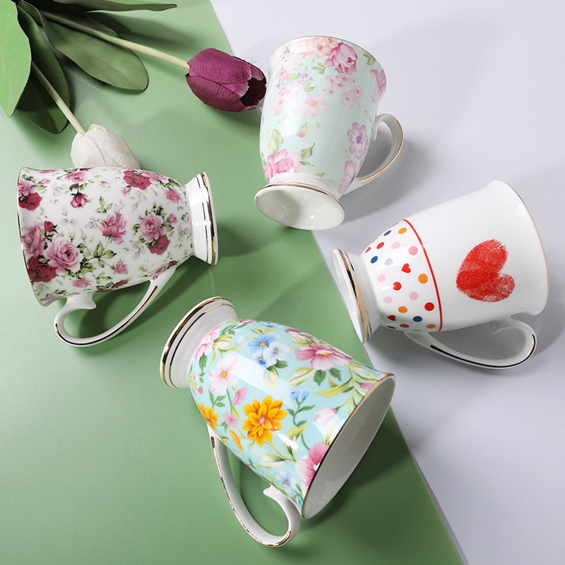 Kreative Bone China Becher Hau – Coffee Tea English Bewertung und Preis