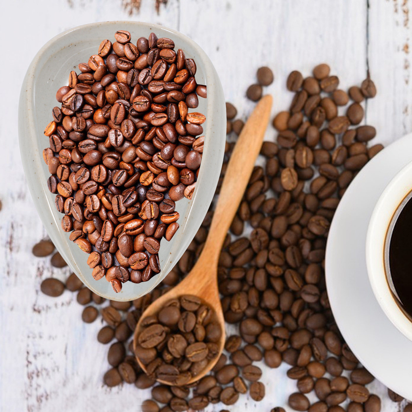 Keramik-Kaffeebohnen-Dosiersch – Coffee Tea And Bean Leaf Bewertung und Preis