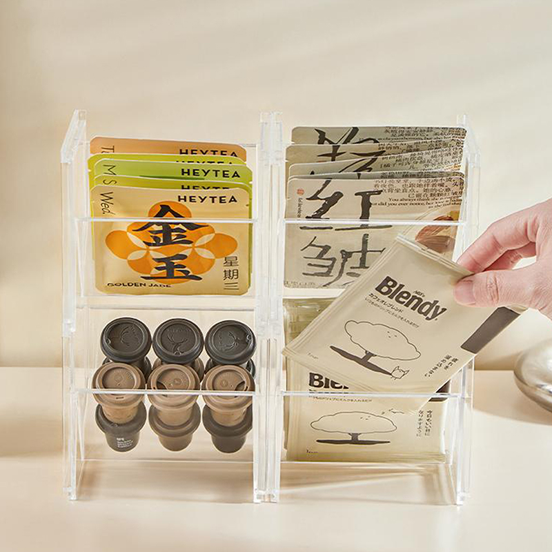 Vertikaler Teeboxhalter, stape – Coffee Tea Creamer Bewertung und Preis