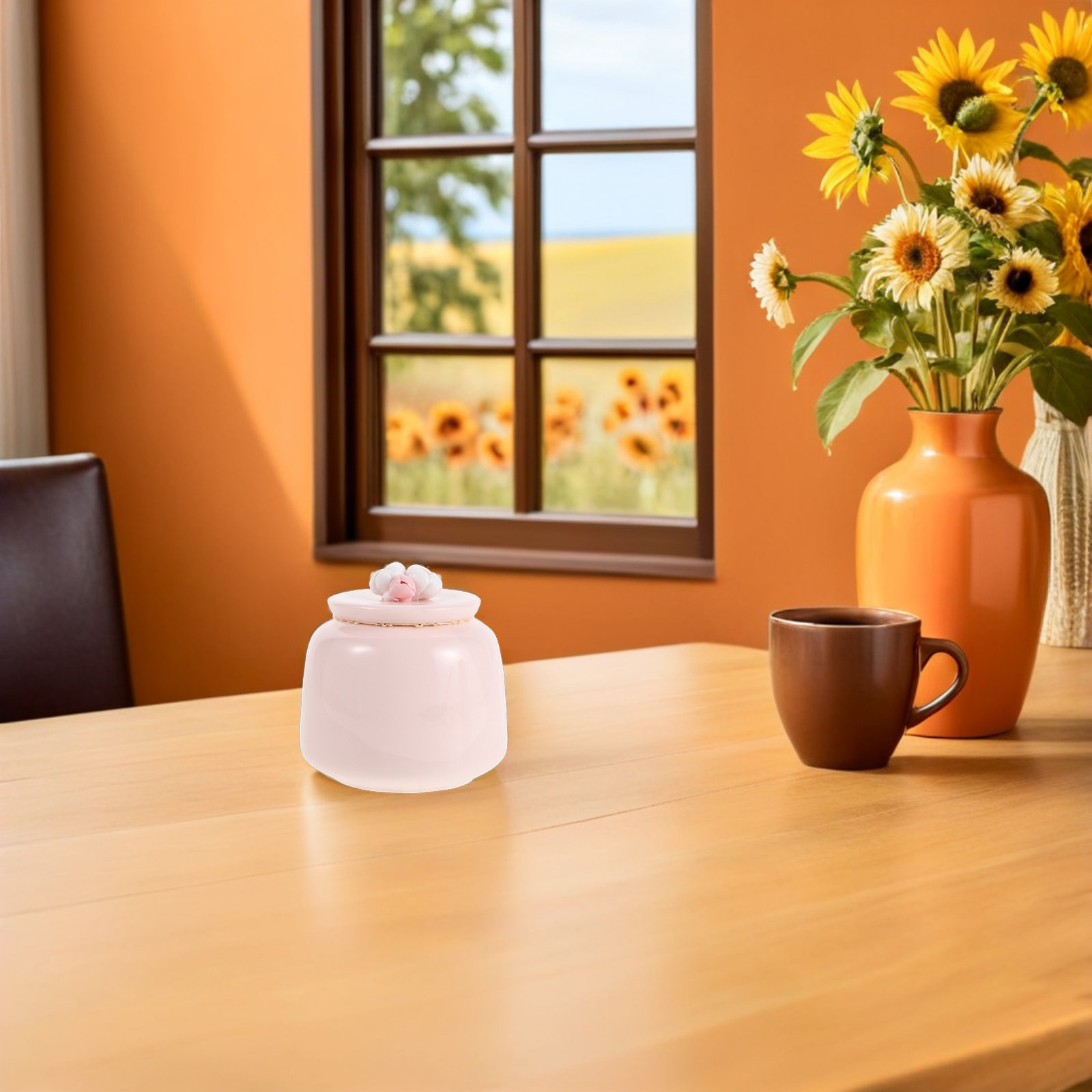 Keramik-Teedose Rosa Porzellan – Coffee Tea And Bean Leaf Bewertung und Preis