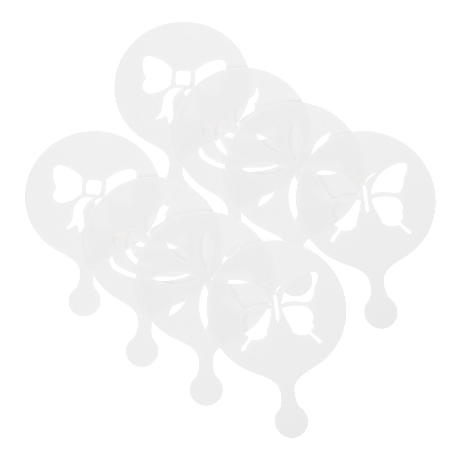 8 Stück Kaffee-Latte-Art-Schab – Coffee Stencil Art Bewertung und Preis