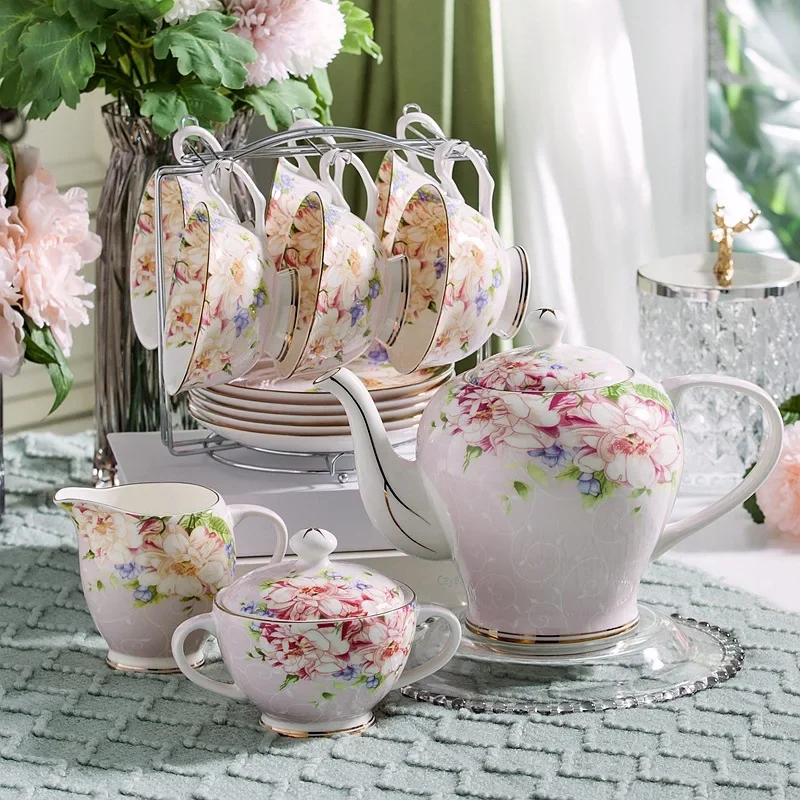 Rosa Blaue Blume Knochenporzel – Coffee Tea Creamer Bewertung und Preis