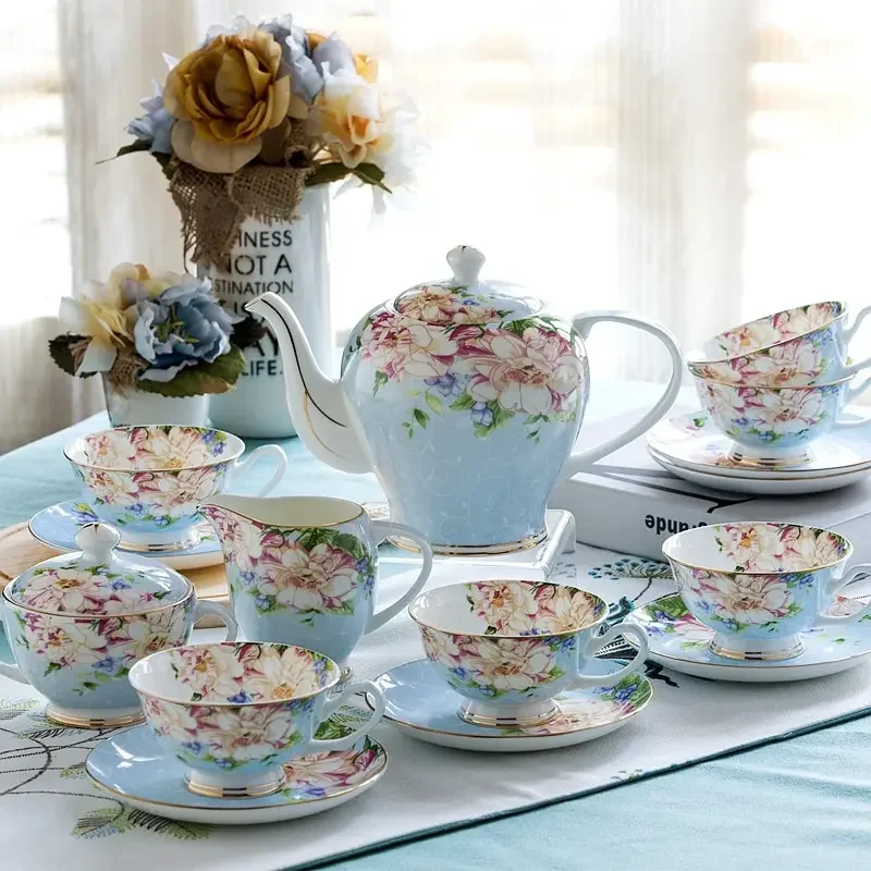 Rosa Blaue Blume Knochenporzel – Coffee Tea Creamer Bewertung und Preis