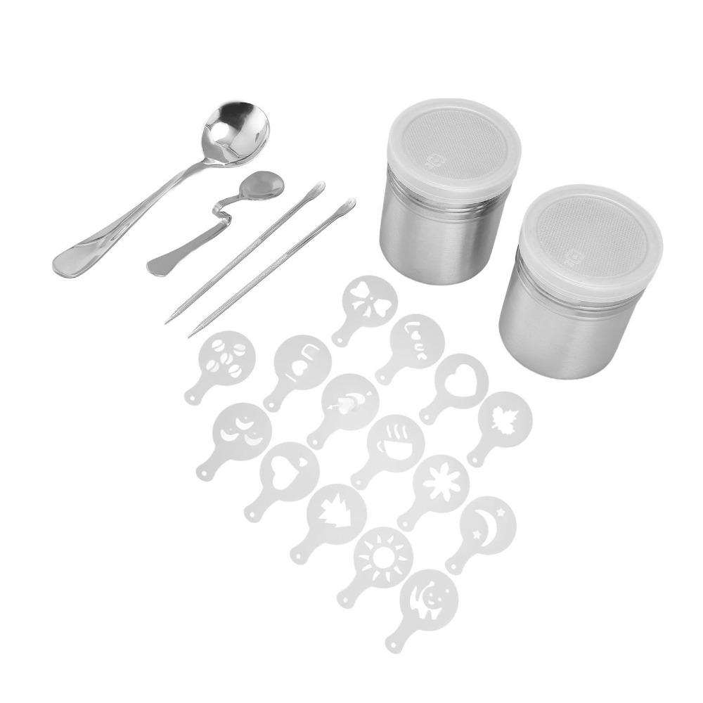 Edelstahl Latte Art Stift Trag – Coffee Stencil Art Bewertung und Preis