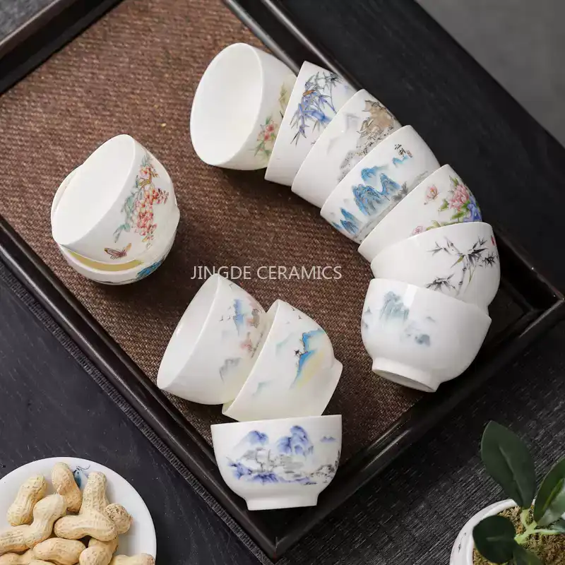 4-teiliges Keramik-Mini-Teetas – Coffee Tea Set Up Bewertung und Preis