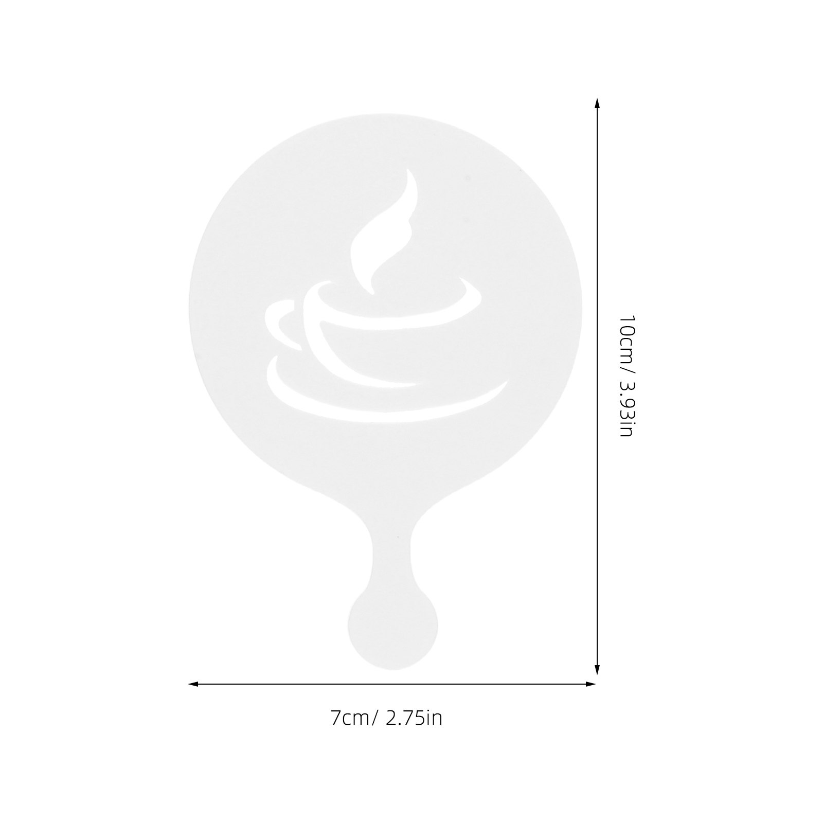 8 Stück Latte Art Kaffee-Schab – Coffee Stencil Art Bewertung und Preis
