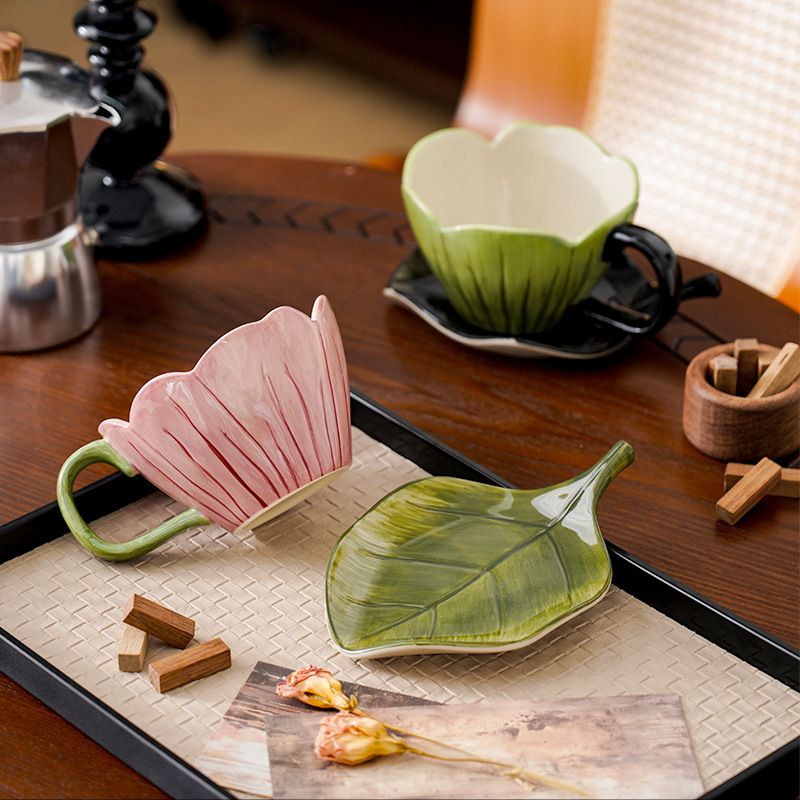 Unregelmäßige handbemalte Kaff – Coffee Tea Set Bewertung und Preis
