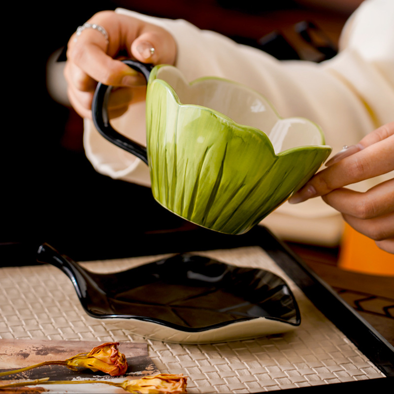 Unregelmäßige handbemalte Kaff – Coffee Tea Set Bewertung und Preis