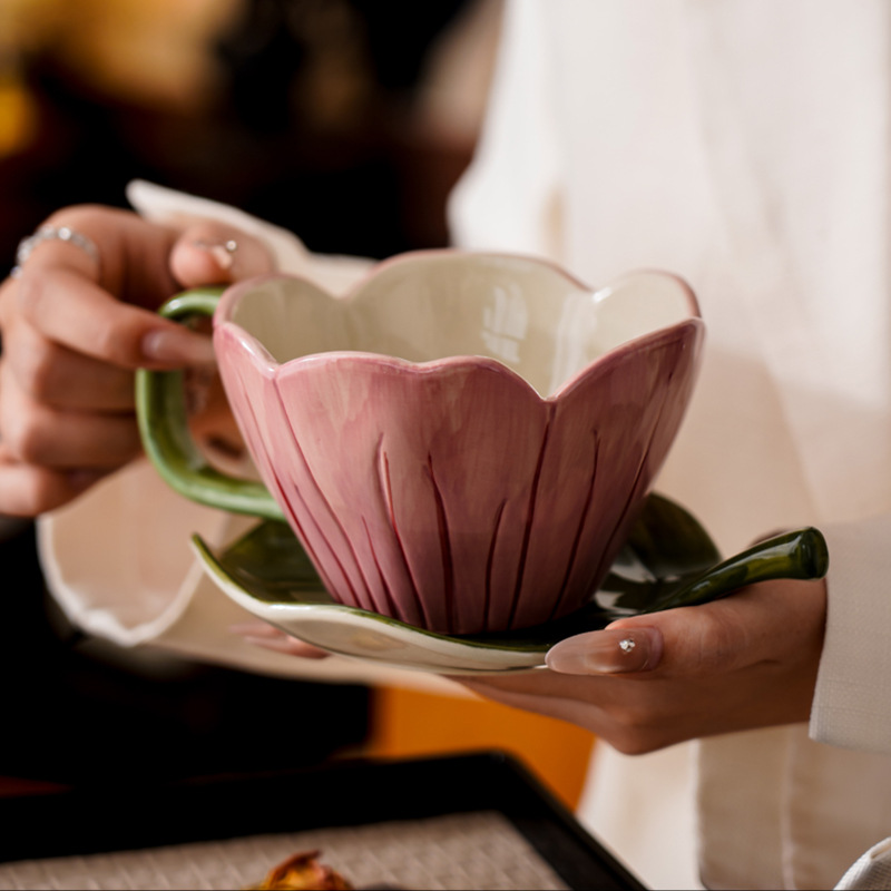 Unregelmäßige handbemalte Kaff – Coffee Tea Set Bewertung und Preis