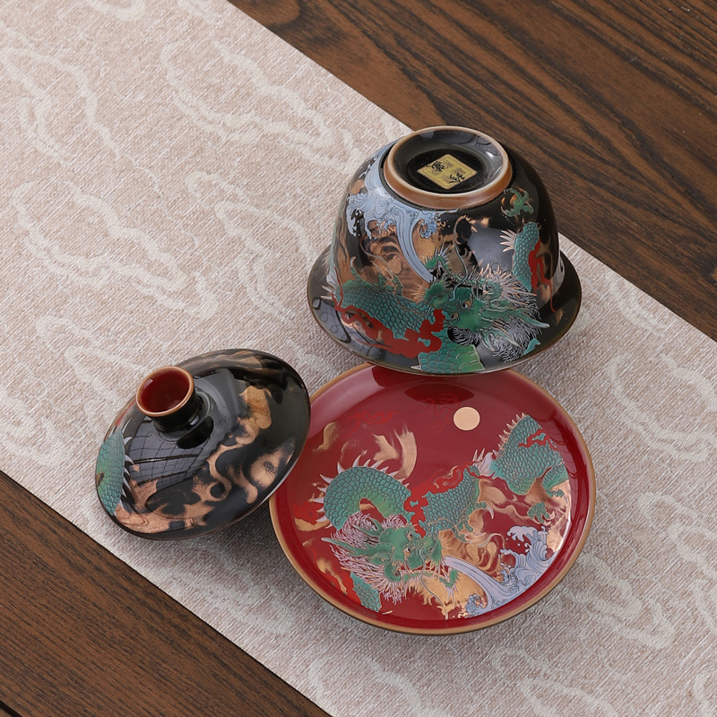 Kreative Retro Keramik Gaiwan  – Coffee Tea Set Up Bewertung und Preis