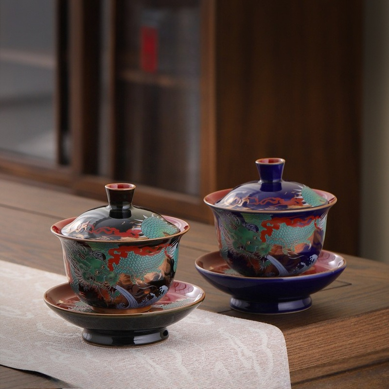 Kreative Retro Keramik Gaiwan  – Coffee Tea Set Up Bewertung und Preis