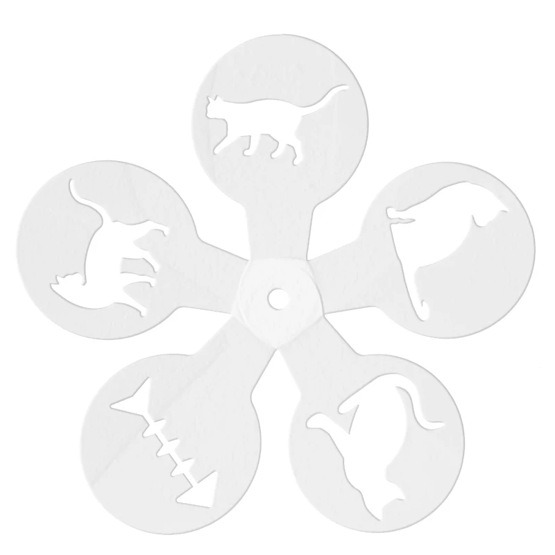 5 Stücke DIY Kaffee Latte Art  – Coffee Stencil Art Bewertung und Preis