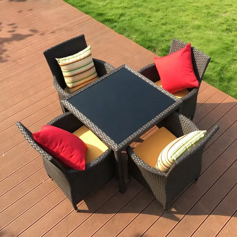Outdoor-Rattan-Tisch-und-Stuhl – Coffee Tea Gardens Bewertung und Preis