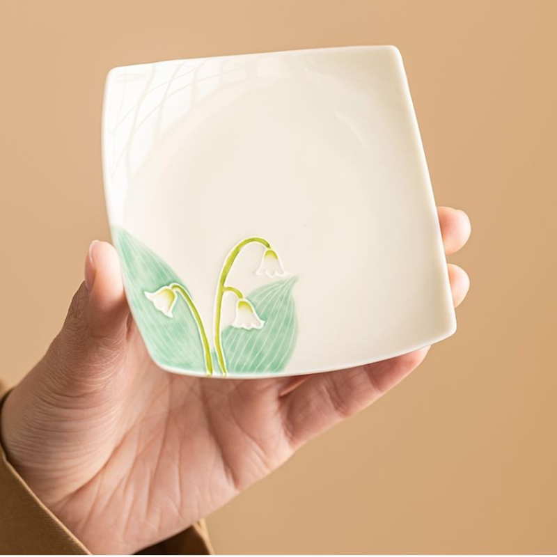 Handbemalter Maiglöckchen-Kera – Valley Tea And Coffee Bewertung und Preis