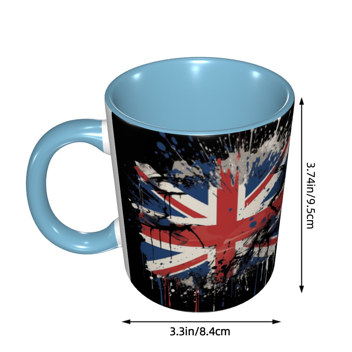 Tasse mit Union Jack-Flagge de – Coffee Tea Uk Bewertung und Preis