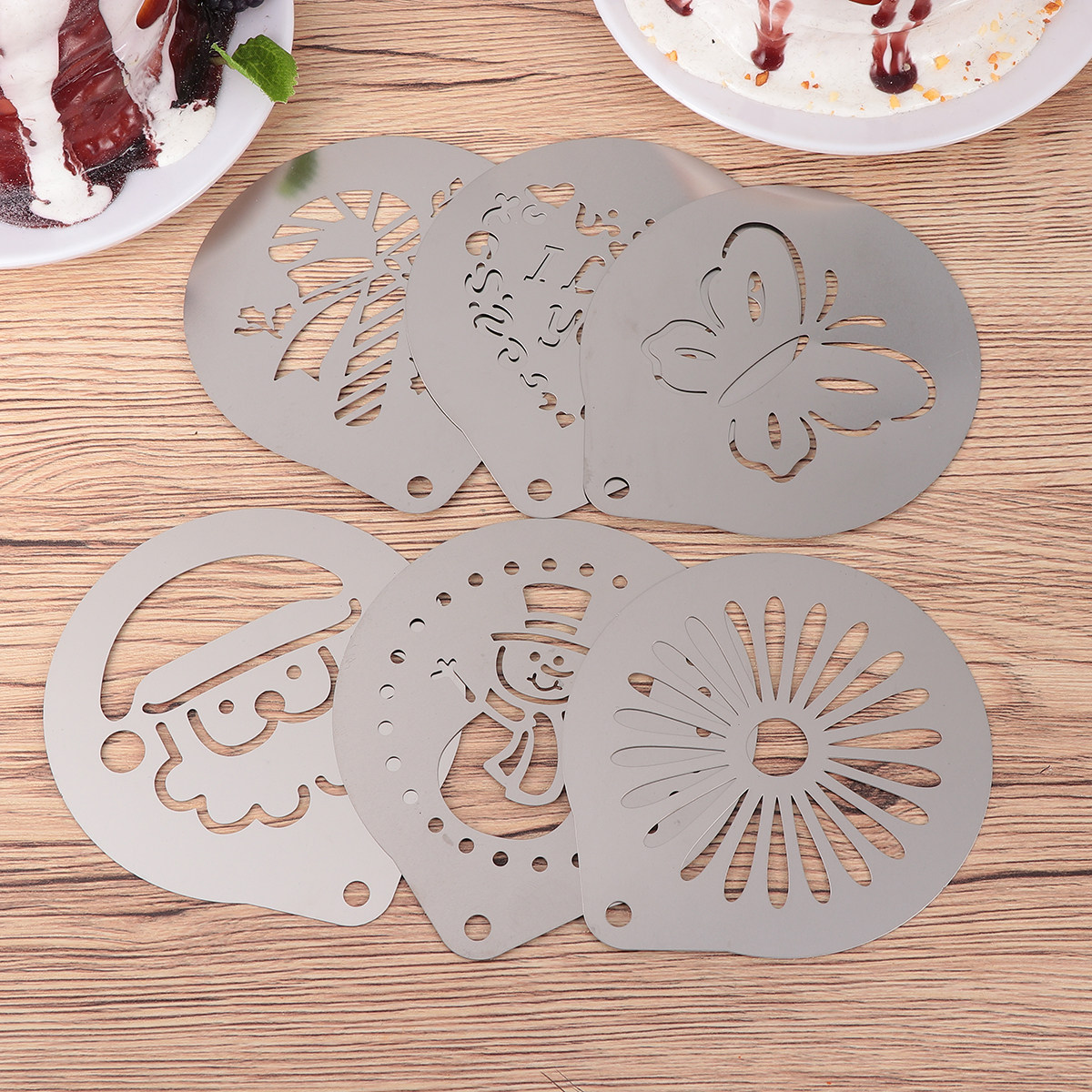1 Set Kaffee-Schablonen aus Ro – Coffee Stencil Art Bewertung und Preis