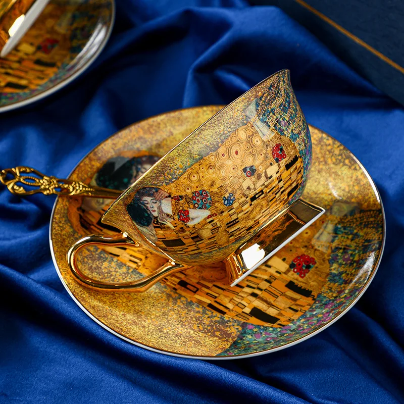 Kaffeeset aus Knochenporzellan – Coffee Tea English Bewertung und Preis