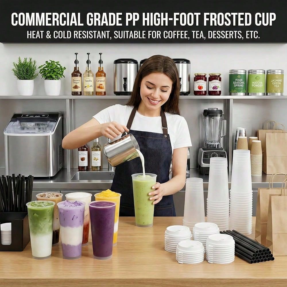 Gefrostete Hartplastik-Boba-Te – Coffee Tea Boba Bewertung und Preis