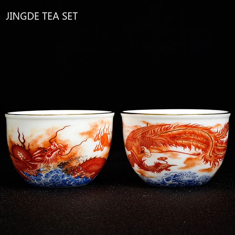 Chinesische Keramik Drachen Mu – Coffee Tea Set Up Bewertung und Preis