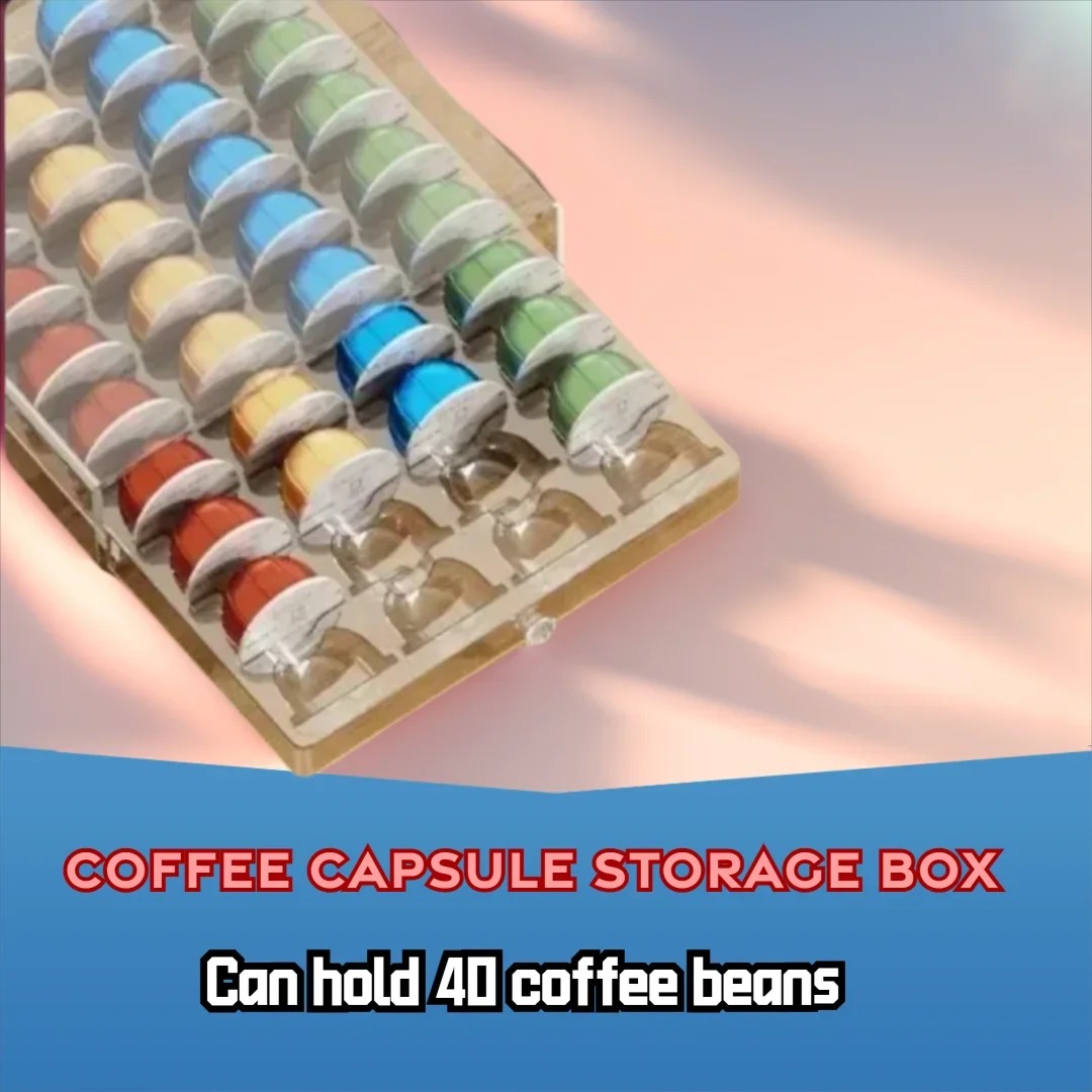 40 Stück Kaffeekapsel-Pod-Halt – Coffee Capsule Holder Bewertung und Preis