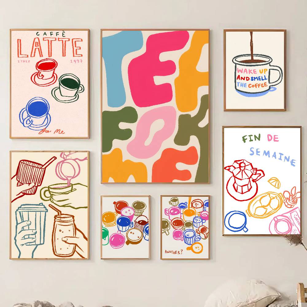 Farbästhetik Retro Küche Kaffe – Wallpaper Coffee And Tea Bewertung und Preis