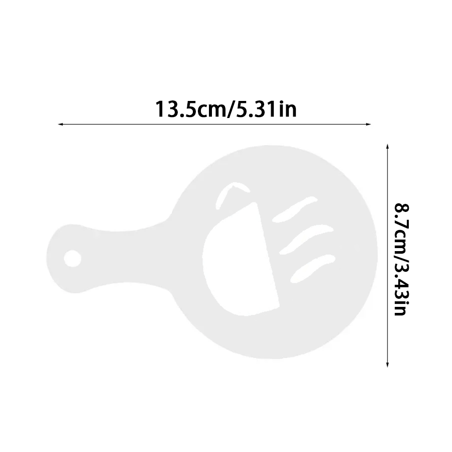16-teiliges Kaffee-Latte-Art-S – Coffee Stencil Art Bewertung und Preis