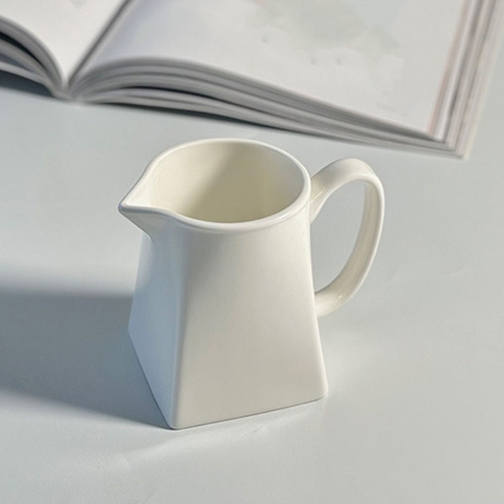 Reinweißer Mini-Keramik-Cremek – Coffee Tea Creamer Bewertung und Preis