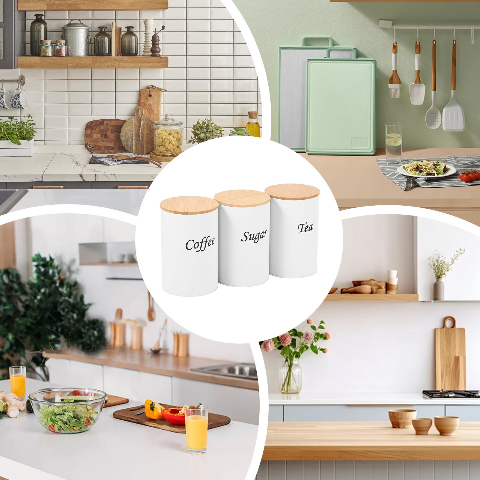 Teekanister, 3 Stück, 1200 ml, – Coffee Tea Creamer Bewertung und Preis
