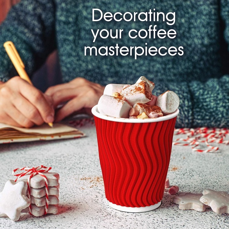 Doppelwandiger Pappbecher mit  – Wallpaper Coffee And Tea Bewertung und Preis