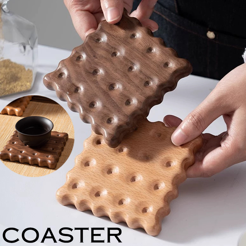 Holz-Untersetzer-Set 1 Stück W – Coffee&Tea House Opinie Bewertung und Preis