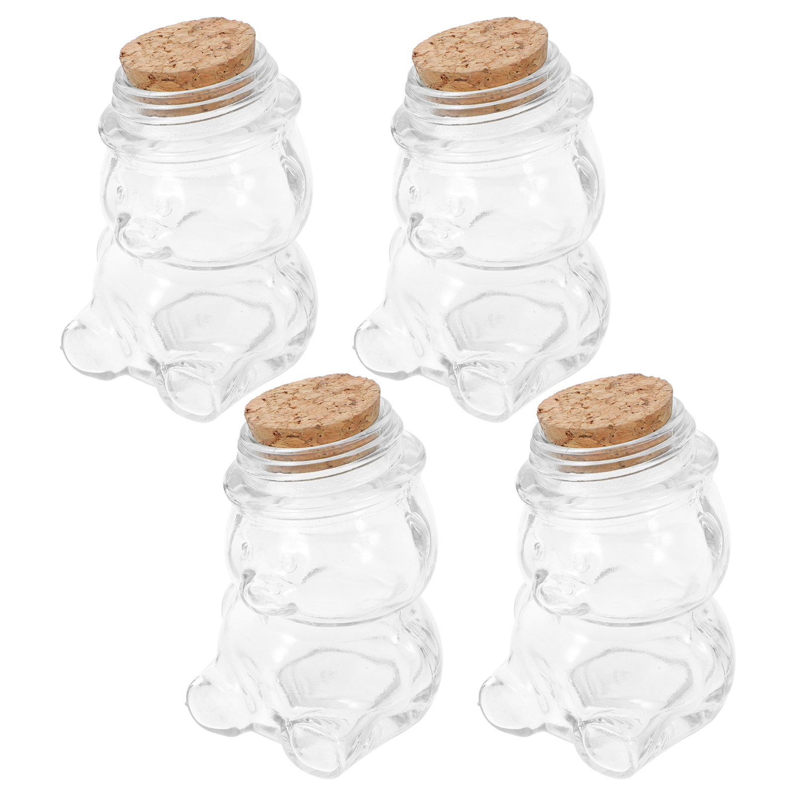 4-teiliges Glas-Bonbonglas-Set – Coffee Tea Set Bewertung und Preis