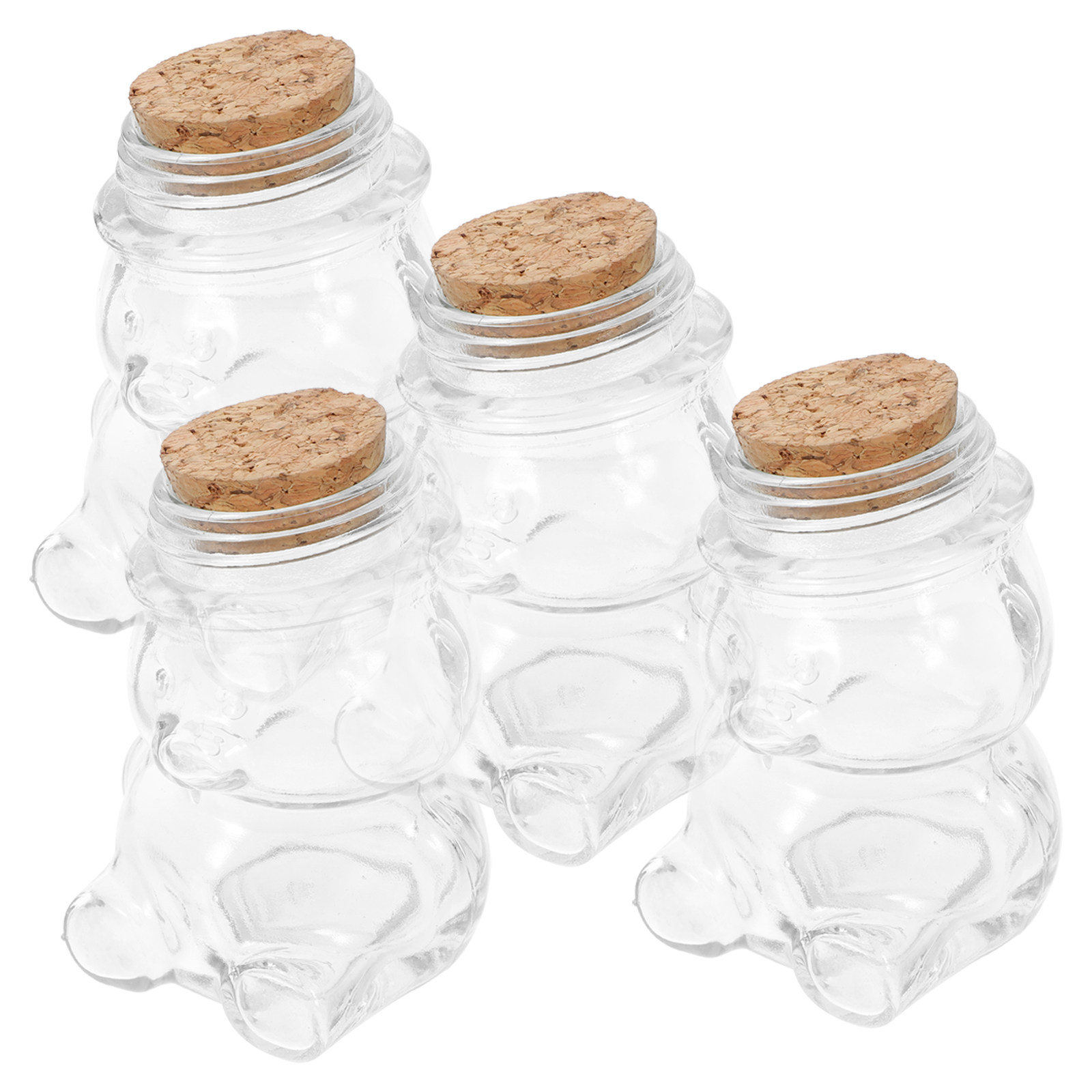 4-teiliges Glas-Bonbonglas-Set – Coffee Tea Set Bewertung und Preis